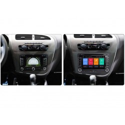 SEAT Leon - 7" МУЛТИМЕДИЯ / МУЛТИМЕДИЯ / Навигация android 16 CPU:8-CORE, RAM:4GB + DSP + CarPlay + ANDROID AUTO + SIM